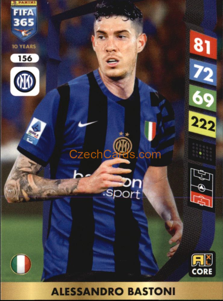 Alessandro Bastoni 2025 FIFA 365 Adrenalyn #156
