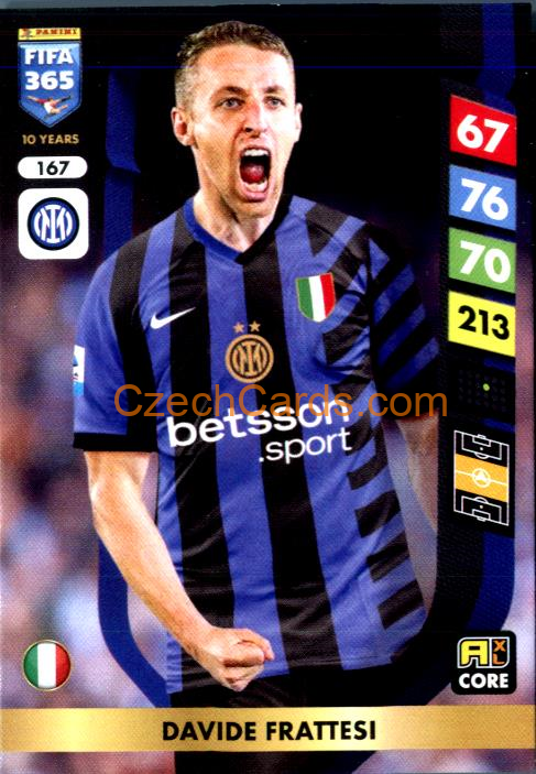 Davide Frattesi 2025 FIFA 365 Adrenalyn #167