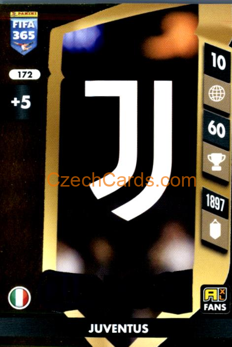 Club Badge Juventus 2025 FIFA 365 Adrenalyn #172