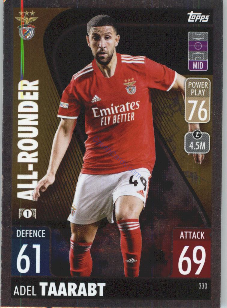 Adel Taarabt Topps Match Attax 2021/22 All-Rounder #330