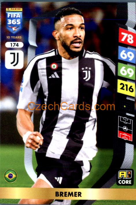 Bremer 2025 FIFA 365 Adrenalyn #174