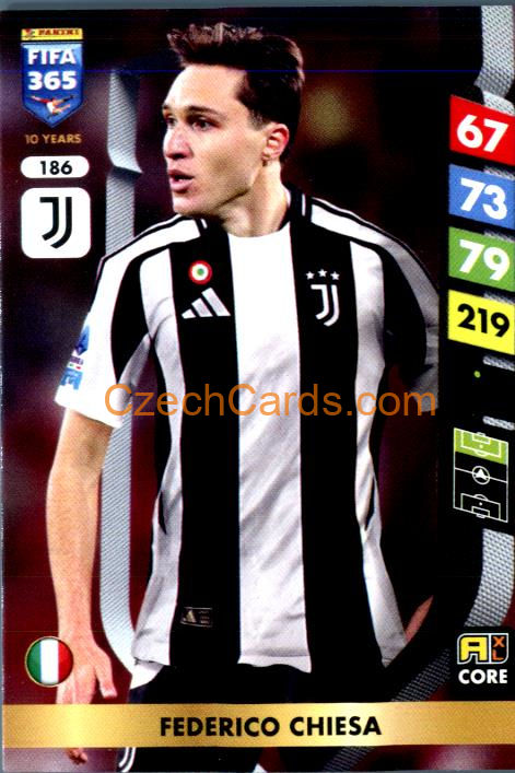Federico Chiesa 2025 FIFA 365 Adrenalyn #186