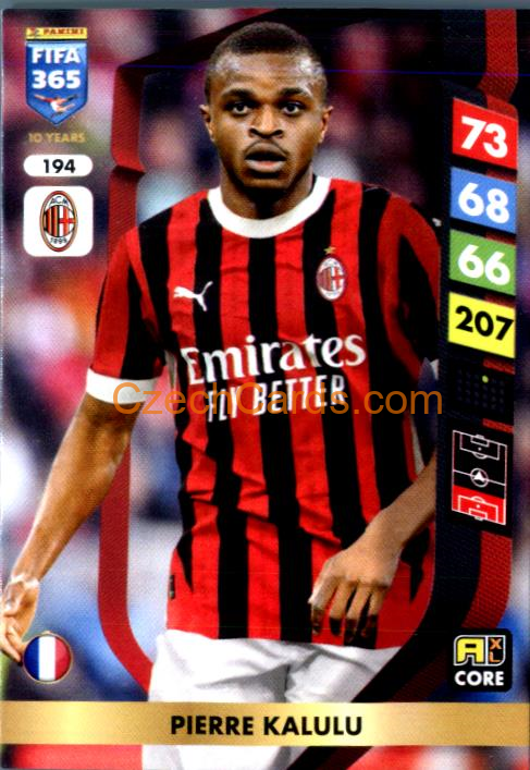 Pierre Kalulu 2025 FIFA 365 Adrenalyn #194