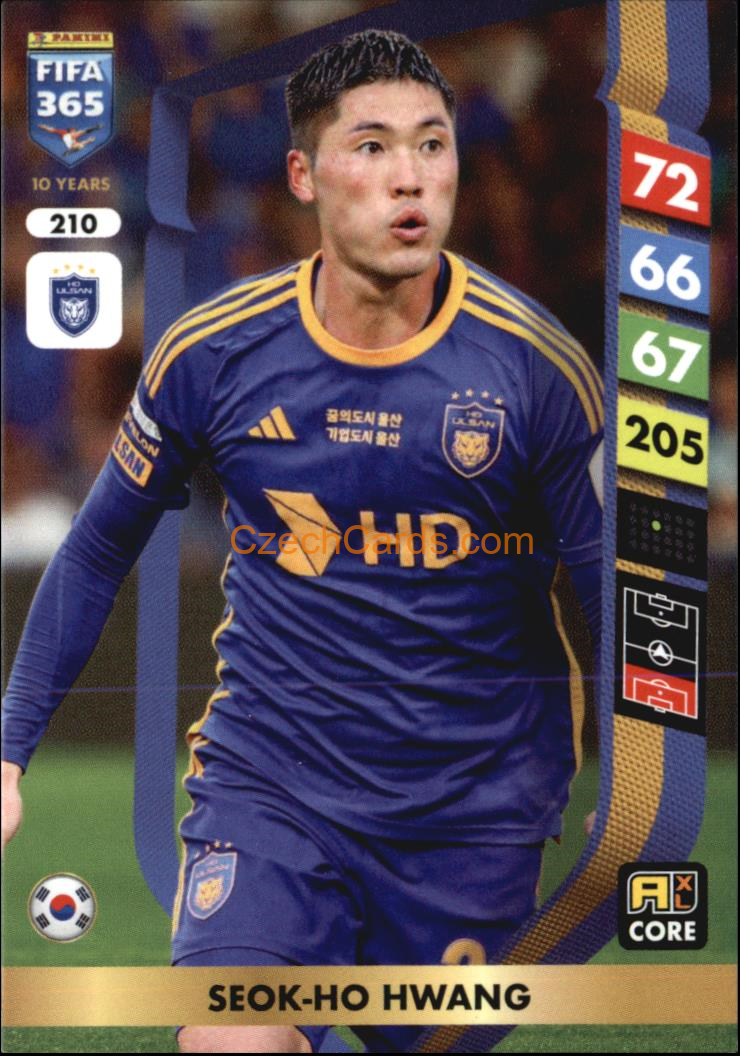 Hwang Seok-ho 2025 FIFA 365 Adrenalyn #210