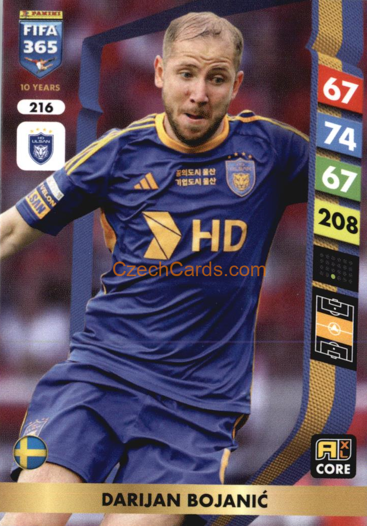 Darijan Bojanić 2025 FIFA 365 Adrenalyn #216