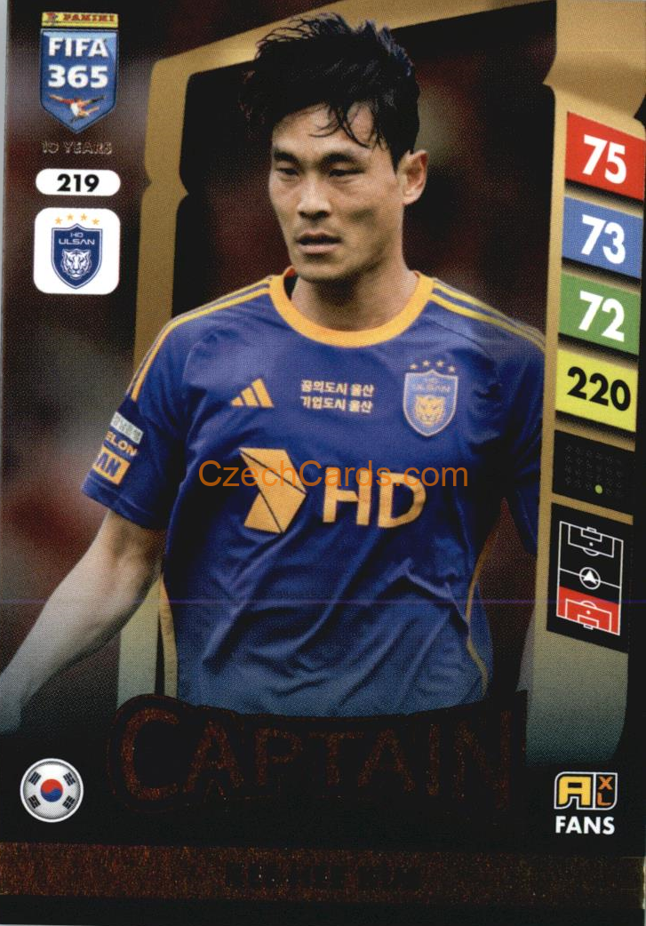 Kim Kee-hee 2025 FIFA 365 Adrenalyn Captain #219