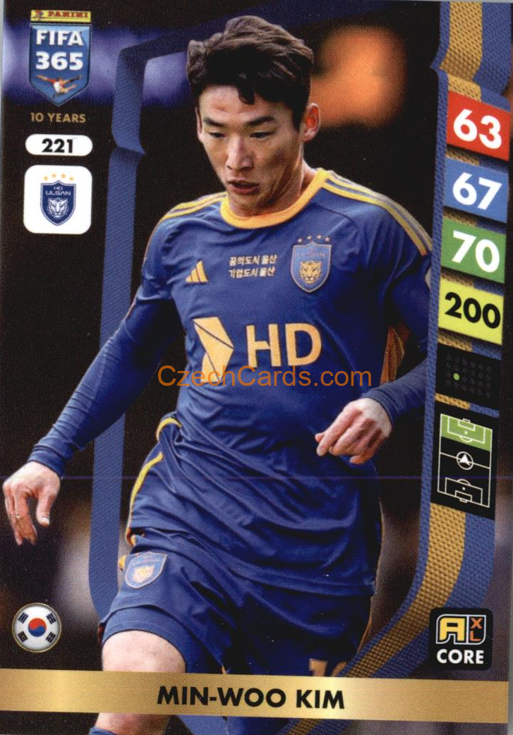 Kim Min-woo 2025 FIFA 365 Adrenalyn #221