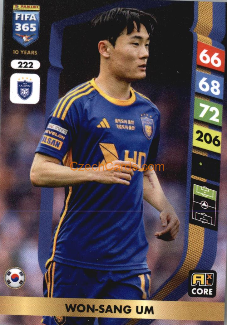 Um Won-sang 2025 FIFA 365 Adrenalyn #222