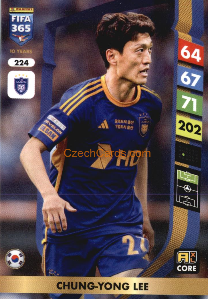 Lee Chung-yong 2025 FIFA 365 Adrenalyn #224