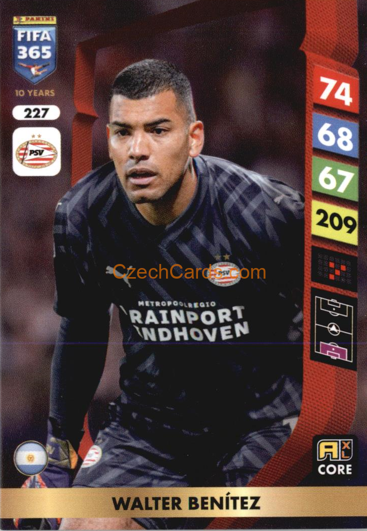 Walter Benítez 2025 FIFA 365 Adrenalyn #227