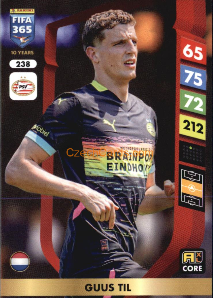 Guus Til 2025 FIFA 365 Adrenalyn #238