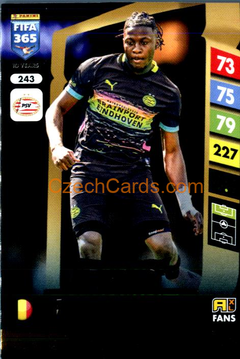 Johan Bakayoko 2025 FIFA 365 Adrenalyn Fans #243