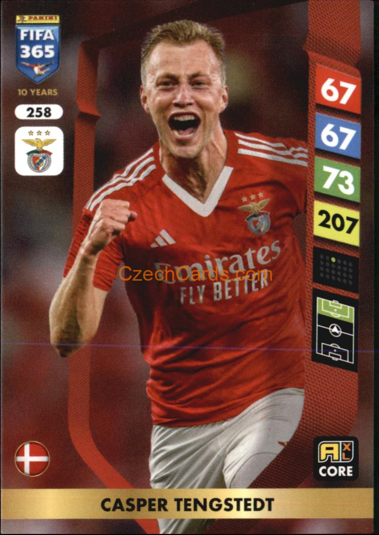 Casper Tengstedt 2025 FIFA 365 Adrenalyn #258