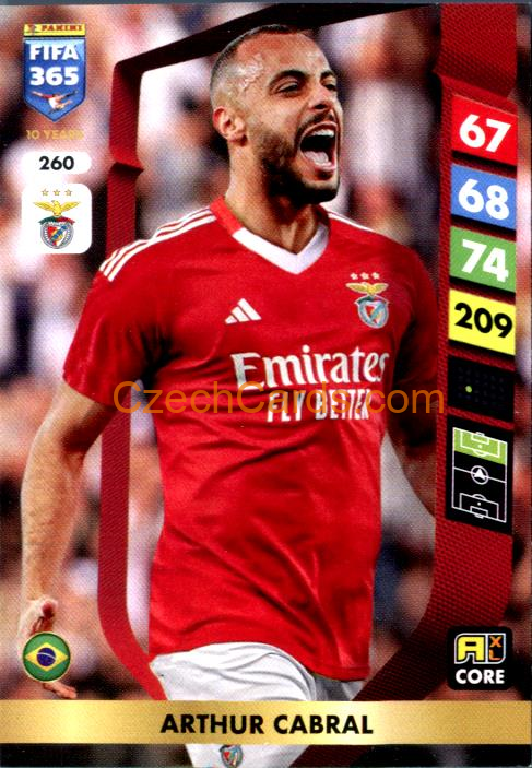 Arthur Cabral 2025 FIFA 365 Adrenalyn #260