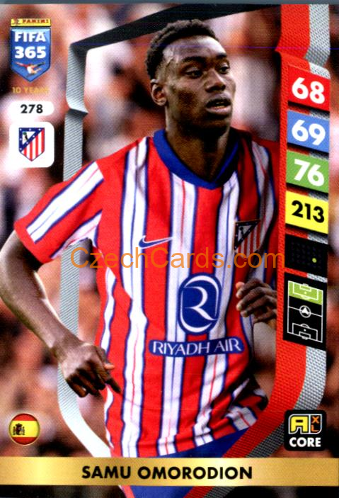 Samu Omorodion 2025 FIFA 365 Adrenalyn #278