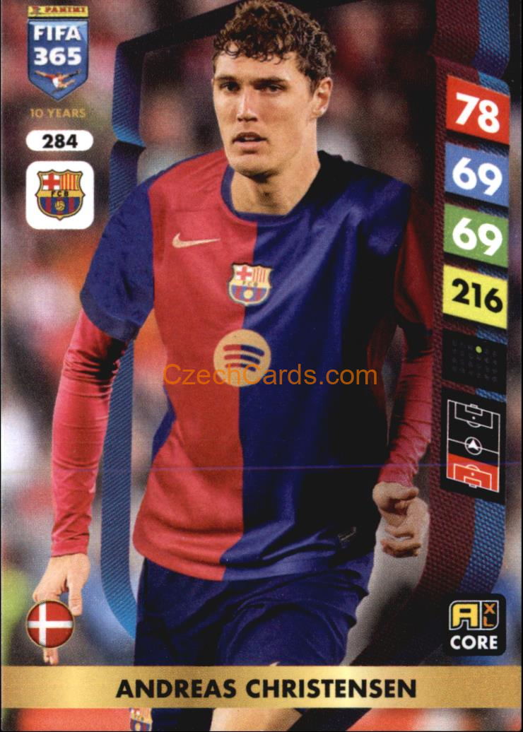 Andreas Christensen 2025 FIFA 365 Adrenalyn #284