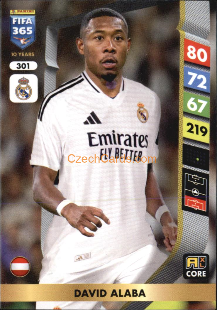 David Alaba 2025 FIFA 365 Adrenalyn #301
