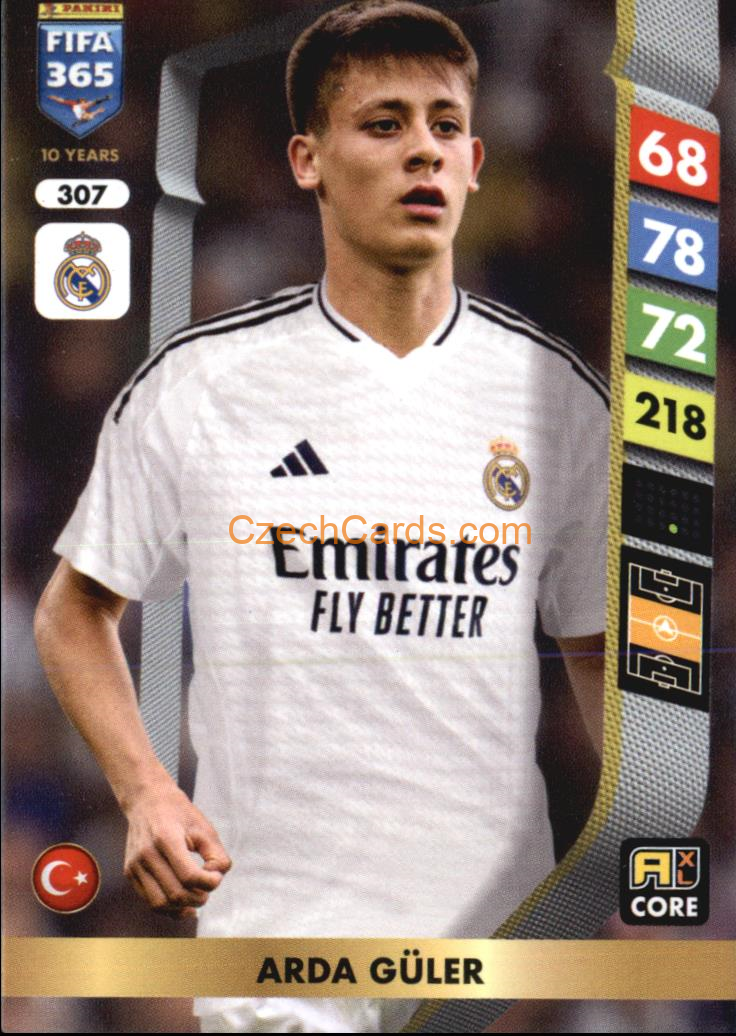 Arda Güler 2025 FIFA 365 Adrenalyn #307