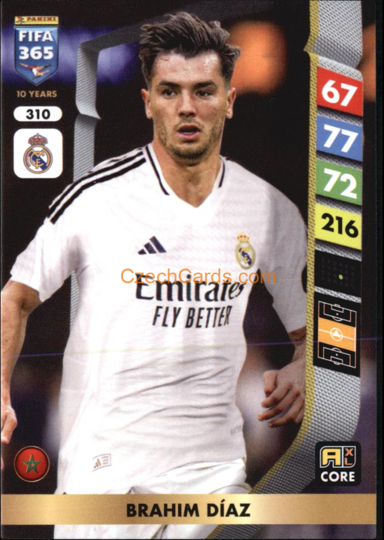 Brahim Díaz 2025 FIFA 365 Adrenalyn #310