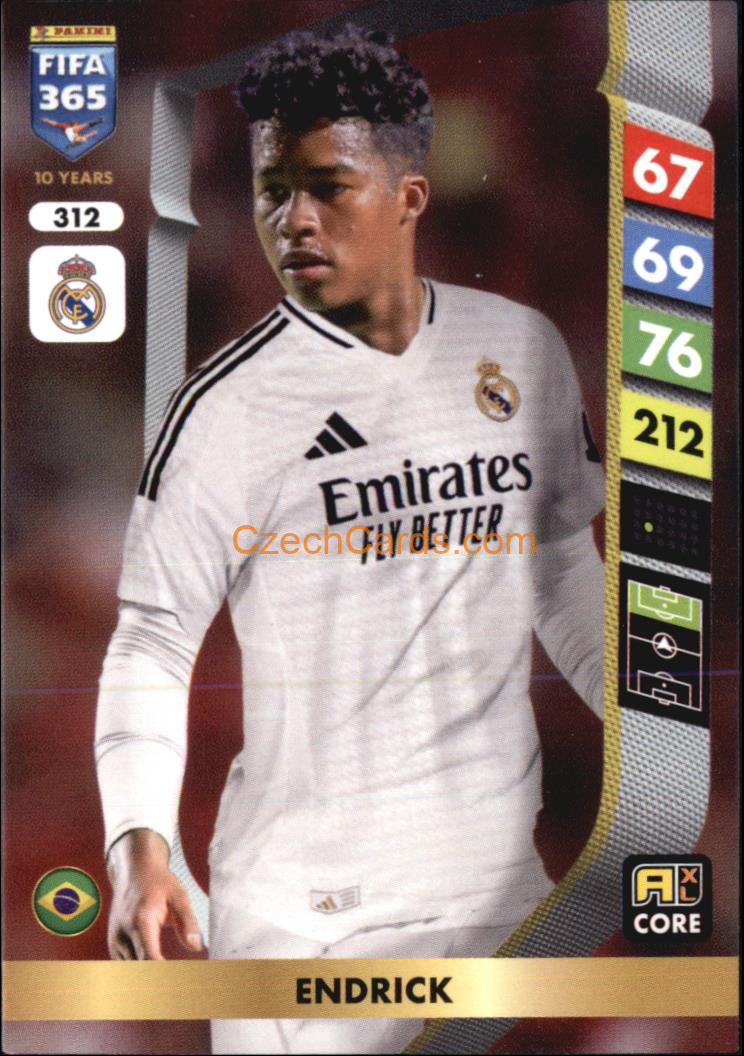Endrick 2025 FIFA 365 Adrenalyn #312