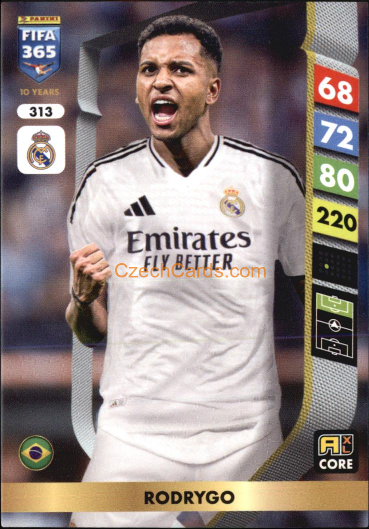 Rodrygo 2025 FIFA 365 Adrenalyn #313