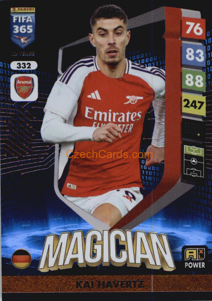 Kai Havertz 2025 FIFA 365 Adrenalyn Magician #332