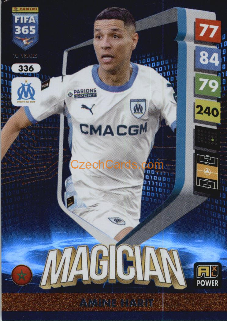 Amine Harit 2025 FIFA 365 Adrenalyn Magician #336