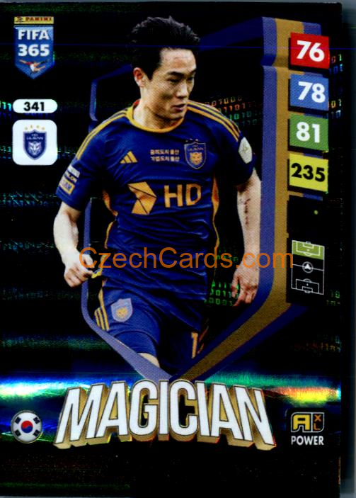 Um Won-sang 2025 FIFA 365 Adrenalyn Magician #341