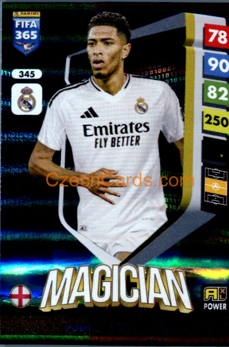 Jude Bellingham 2025 FIFA 365 Adrenalyn Magician #345