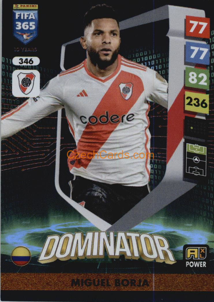 Miguel Borja 2025 FIFA 365 Adrenalyn Magician #346