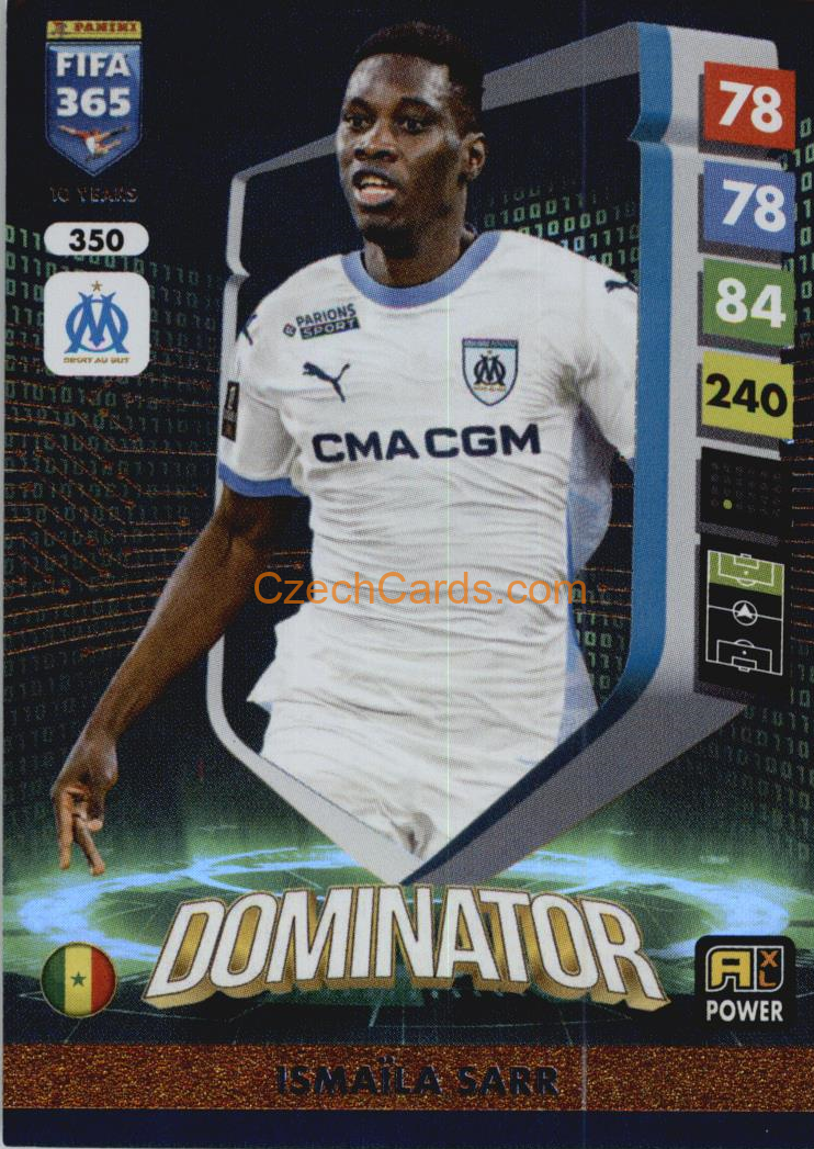 Ismaila Sarr 2025 FIFA 365 Adrenalyn Dominator #350