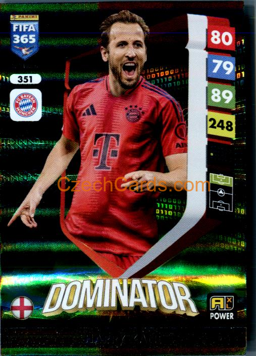 Harry Kane 2025 FIFA 365 Adrenalyn Dominator #351