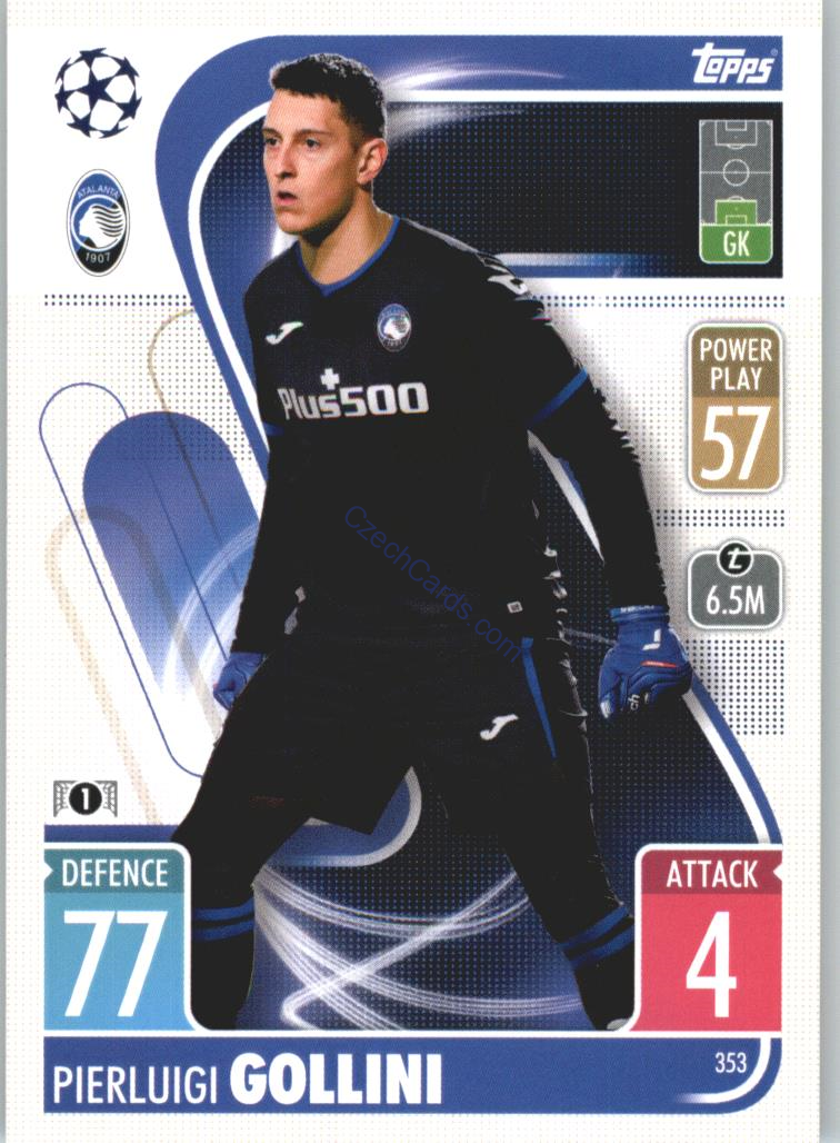 Pierluigi Gollini Topps Match Attax 2021/22 #353
