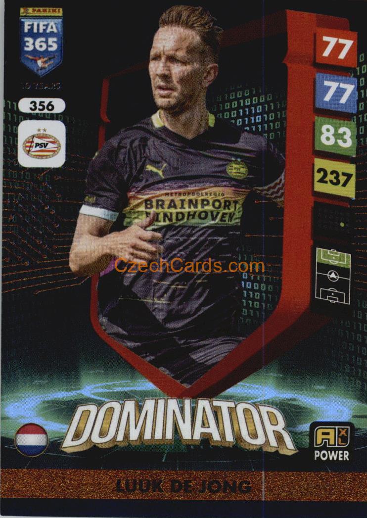 Luuk de Jong 2025 FIFA 365 Adrenalyn Dominator #356