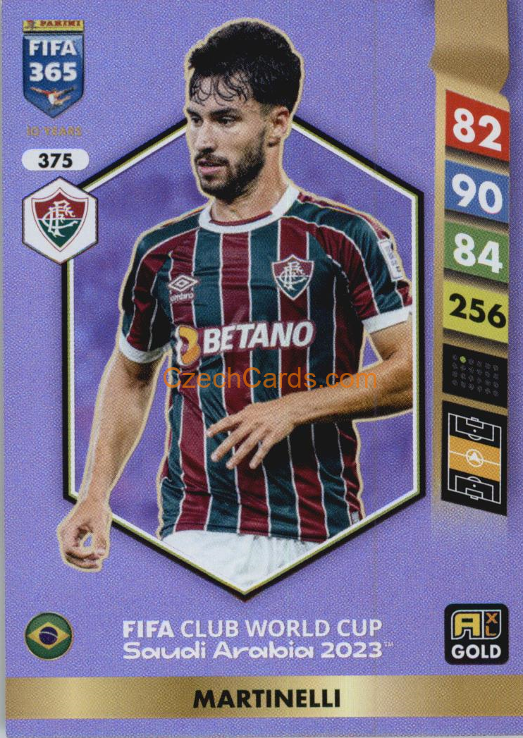 Martinelli 2025 FIFA 365 Adrenalyn Gold #375