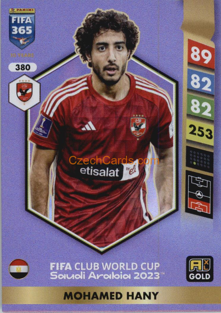 Mohamed Hany 2025 FIFA 365 Adrenalyn Gold #380
