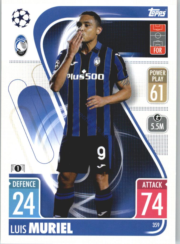 Luis Muriel Topps Match Attax 2021/22 #359