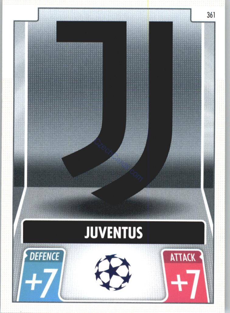 Juventus Topps Match Attax 2021/22 Club Badge #361
