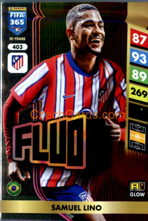Samuel Lino 2025 FIFA 365 Adrenalyn GLOW / Fluo #403
