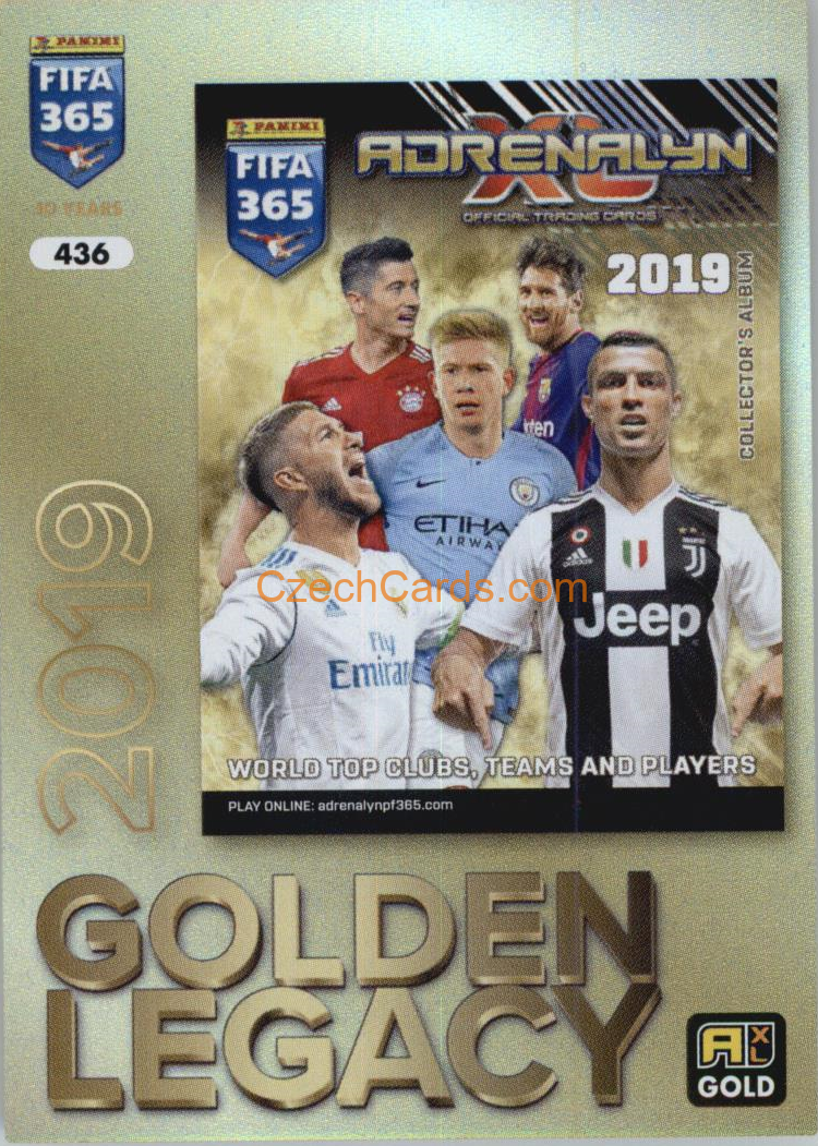 Panini FIFA 365 2019 2025 FIFA 365 Adrenalyn Golden Legacy #436