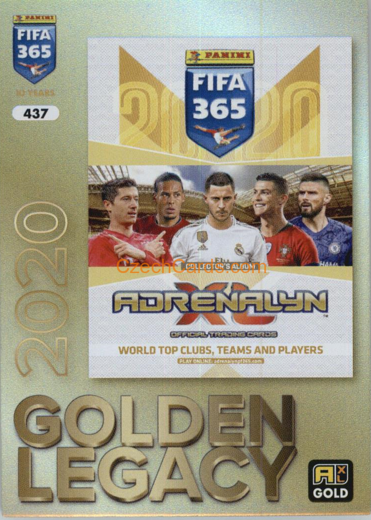 Panini FIFA 365 2020 2025 FIFA 365 Adrenalyn Golden Legacy #437