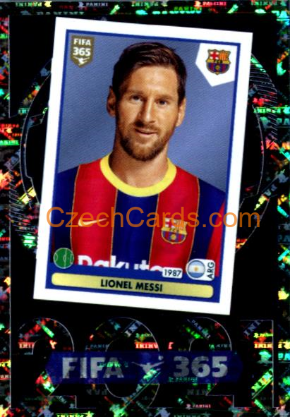 FIFA 365 2021 - Lionel Messi 2025 FIFA 365 sticker #9