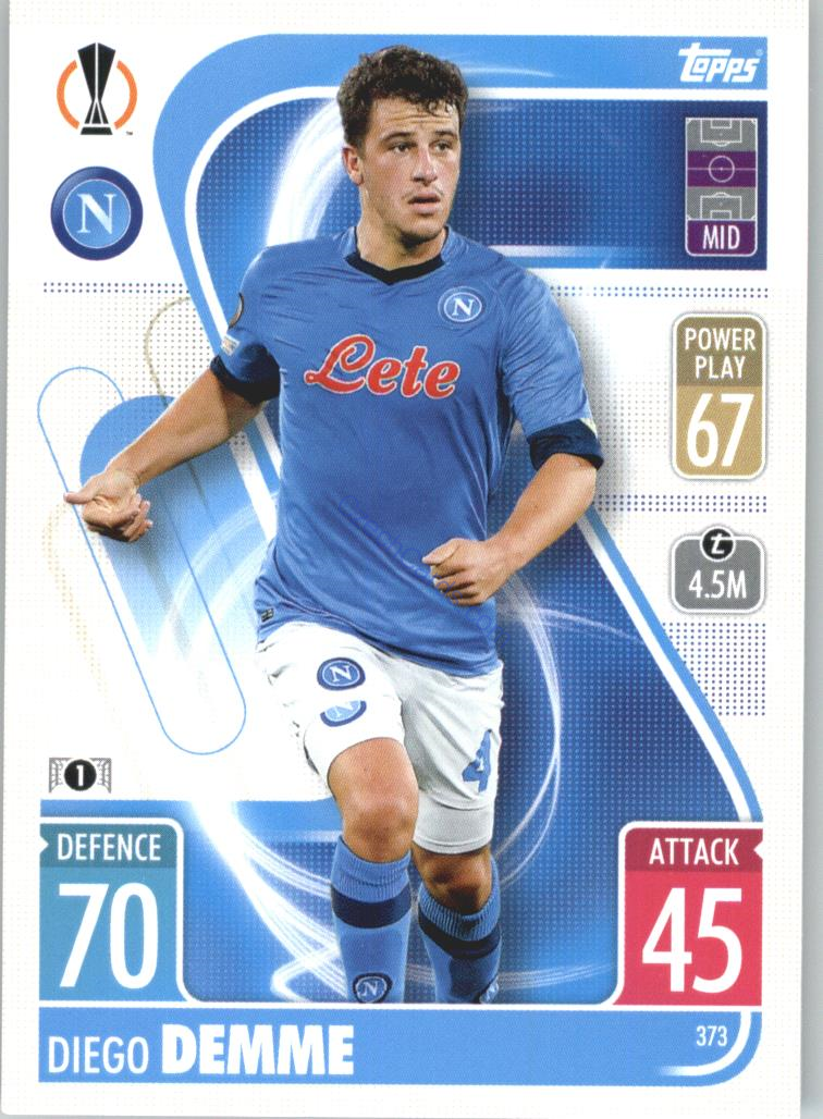 Diego Demme Topps Match Attax 2021/22 #373