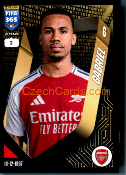 Gabriel Magalhães 2025 FIFA 365 sticker #62