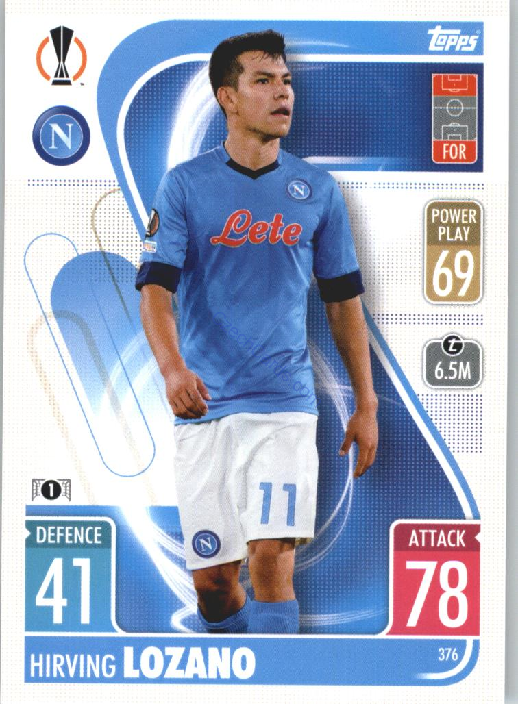 Hirving Lozano Topps Match Attax 2021/22 #376