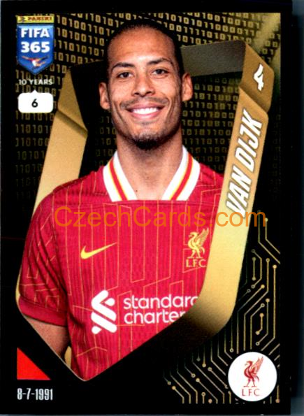 Virgil van Dijk 2025 FIFA 365 sticker #80