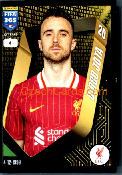 Diogo Jota 2025 FIFA 365 sticker #93