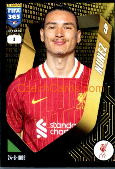 Darwin Núñez 2025 FIFA 365 sticker #95