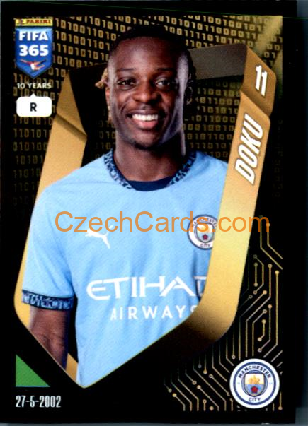Jérémy Doku 2025 FIFA 365 sticker #112