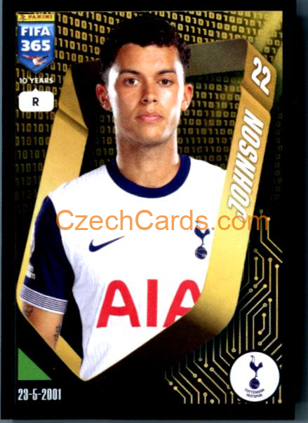Brennan Johnson 2025 FIFA 365 sticker #128